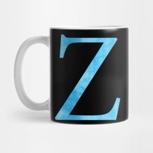 Blue Z Mug